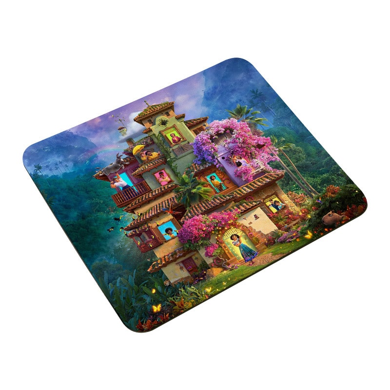 Encanto Pattern Anti-Slip Laptop PC Gaming Mouse Pad - Image 10