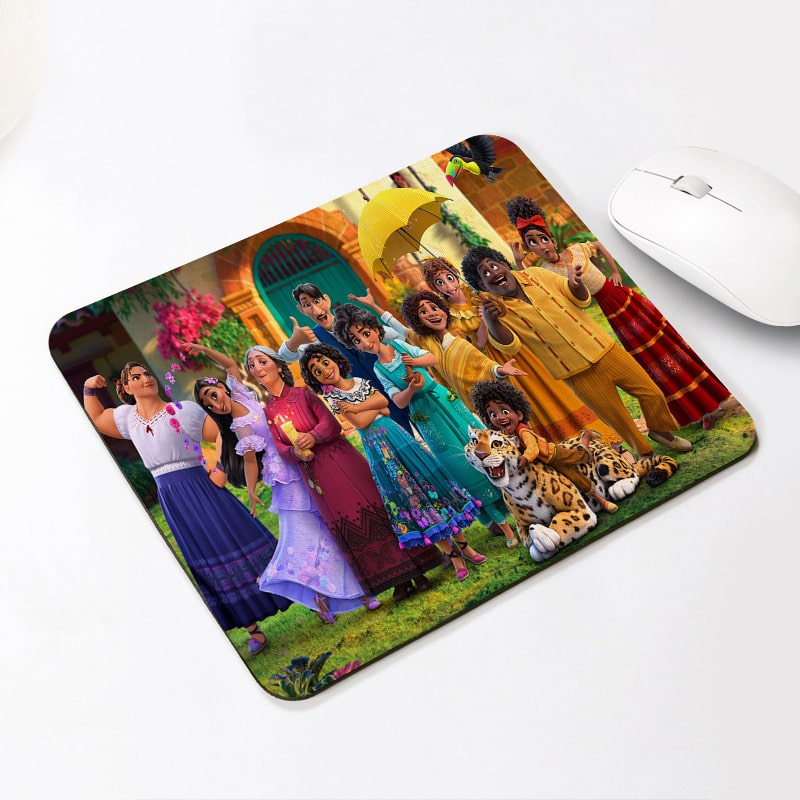 Encanto Pattern Anti-Slip Laptop PC Gaming Mouse Pad - Image 11
