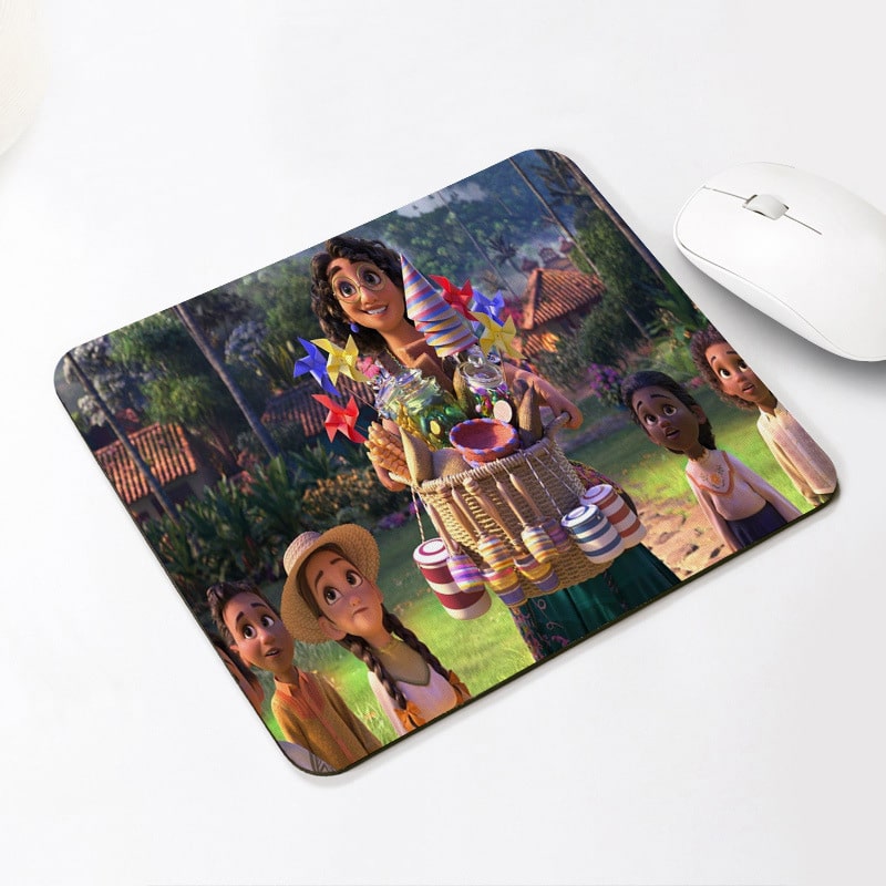 Encanto Pattern Anti-Slip Laptop PC Gaming Mouse Pad - Image 14