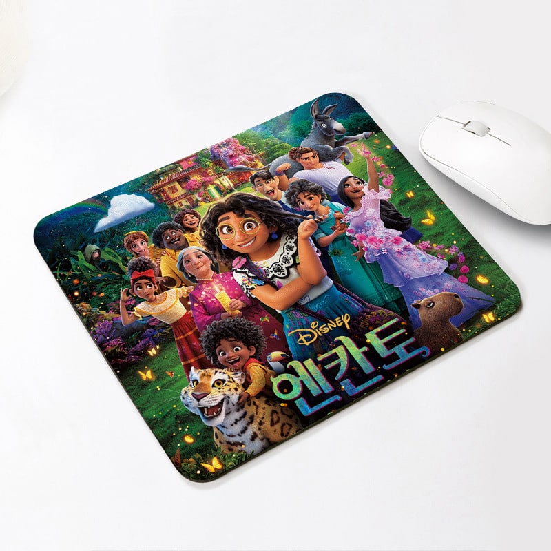Encanto Pattern Anti-Slip Laptop PC Gaming Mouse Pad - Image 2