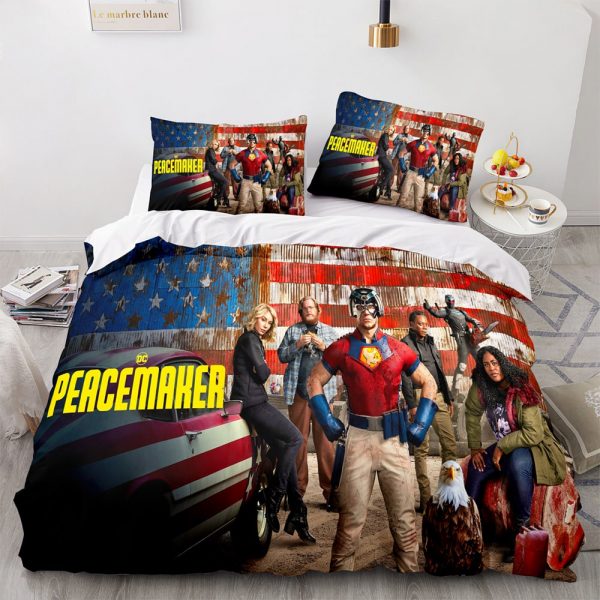 Peacemaker Comfortable Bedding Three-Piece Soft and Breathable Duvet Cover - Image 4