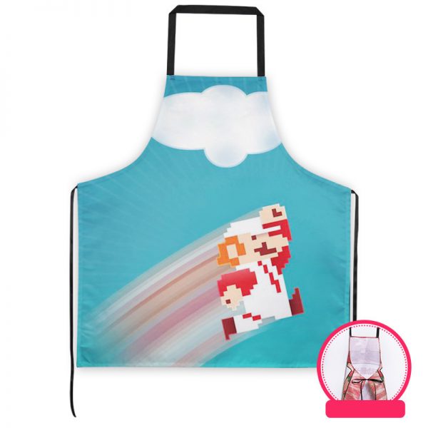 Professional Kitchen Apron-Super Mario-Aprons Comfortable Perfect For Cooking Guide - Image 17