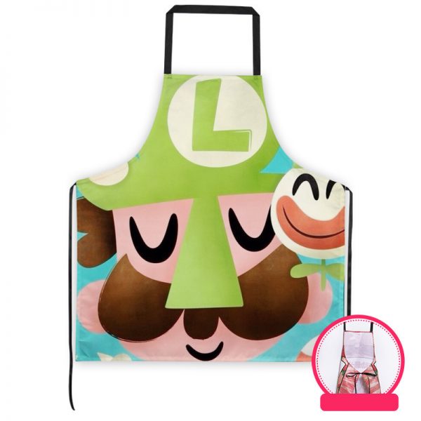 Professional Kitchen Apron-Super Mario-Aprons Comfortable Perfect For Cooking Guide - Image 16