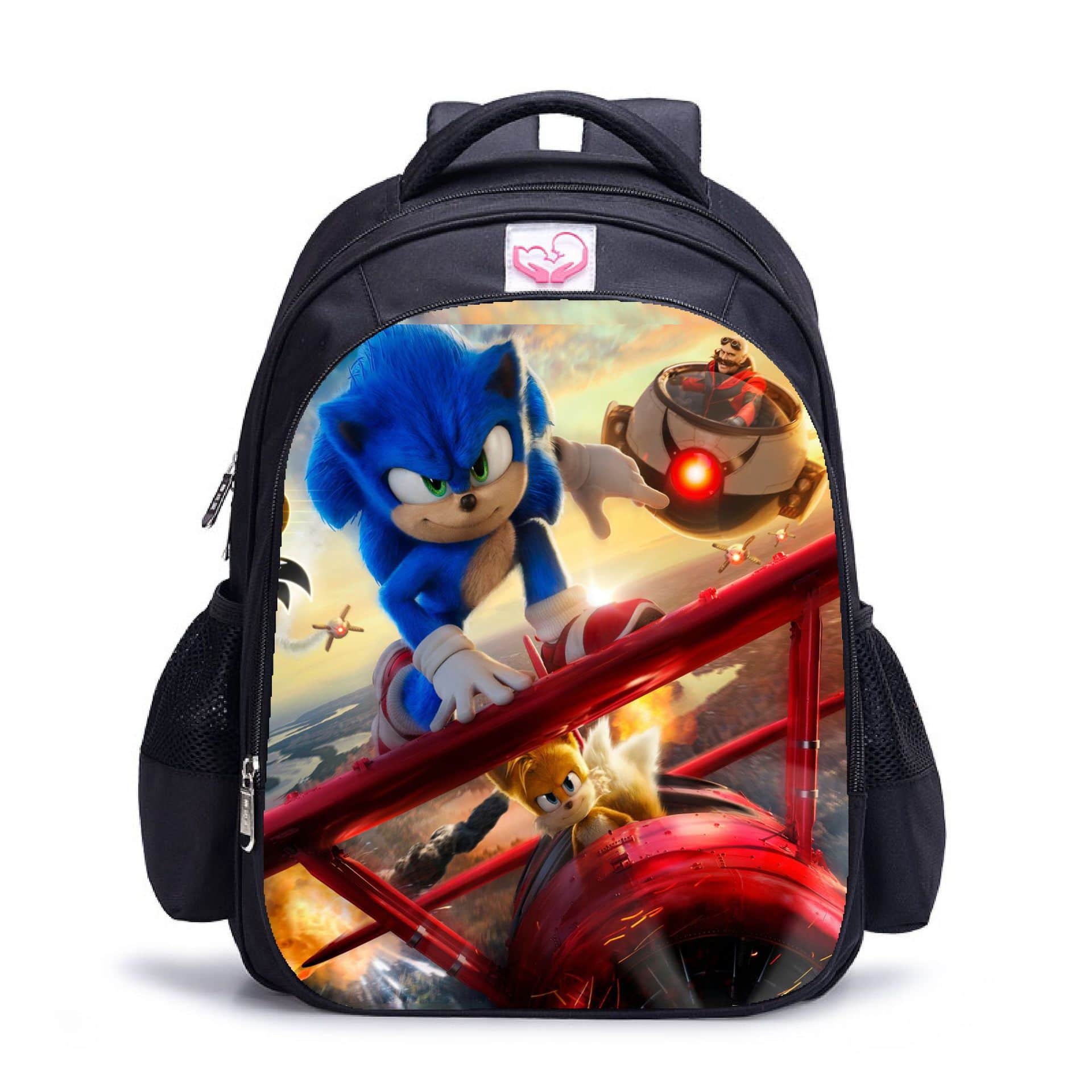 Hedgehog double-layer backpack personalized school bag - Image 8