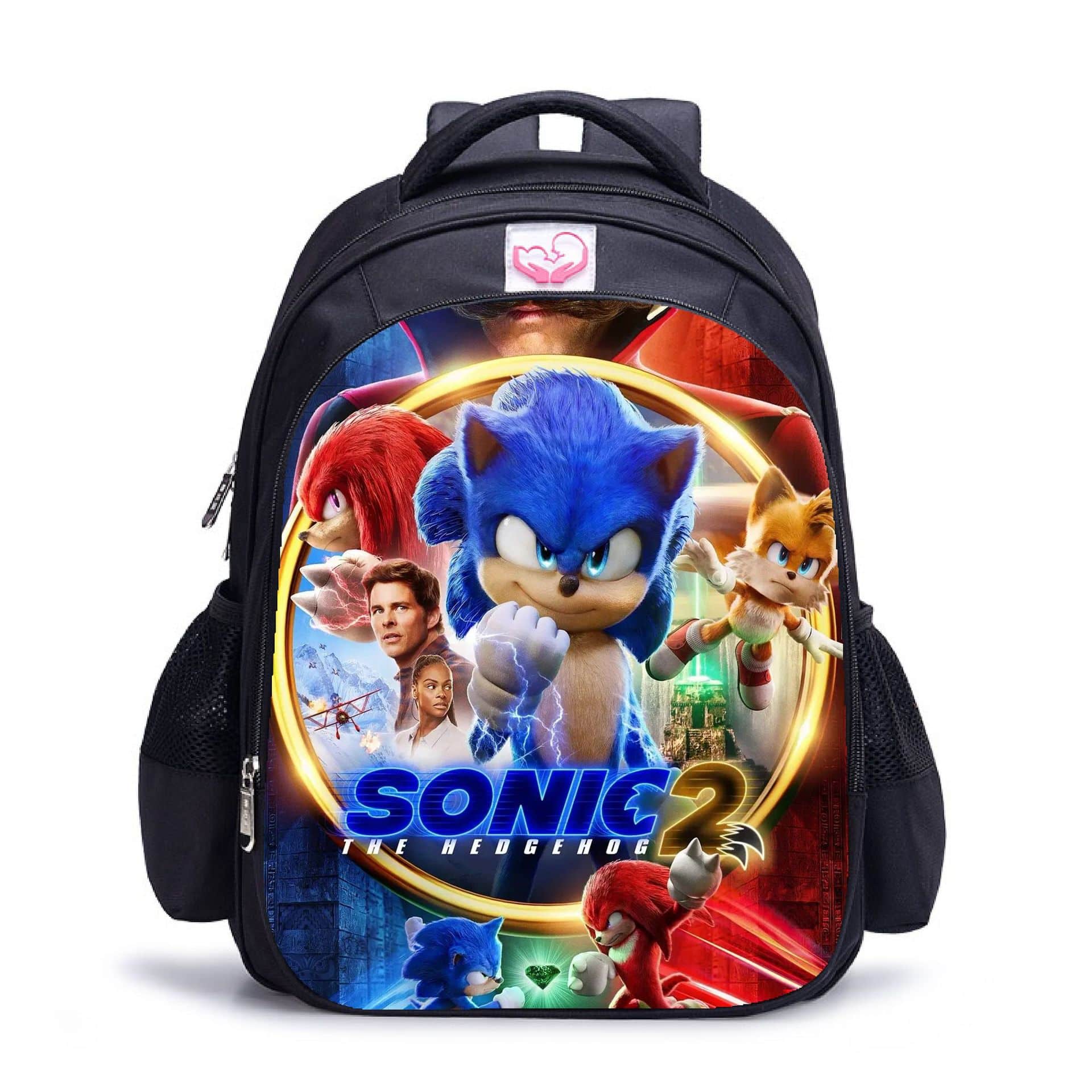 Hedgehog double-layer backpack personalized school bag - Image 12