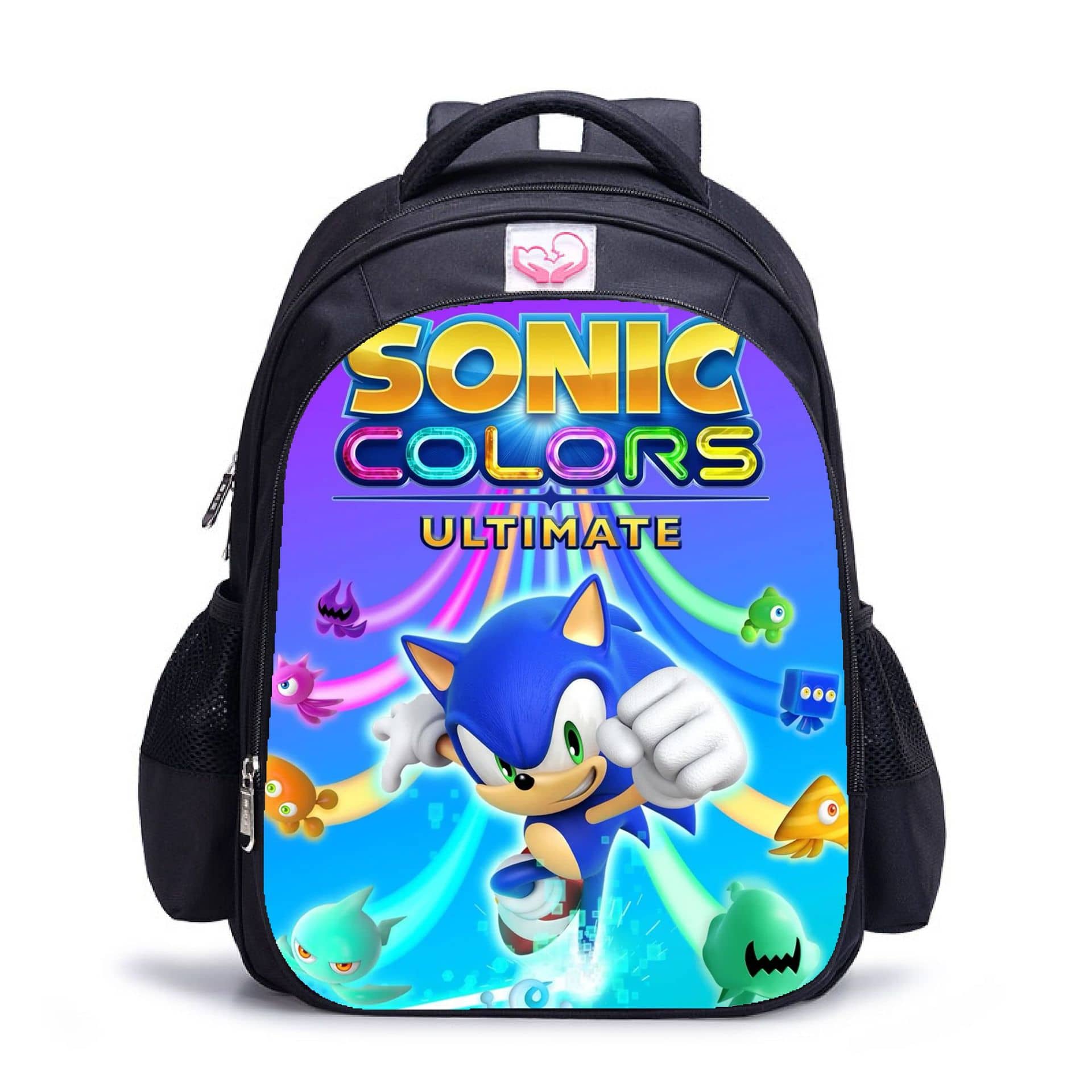 Hedgehog double-layer backpack personalized school bag