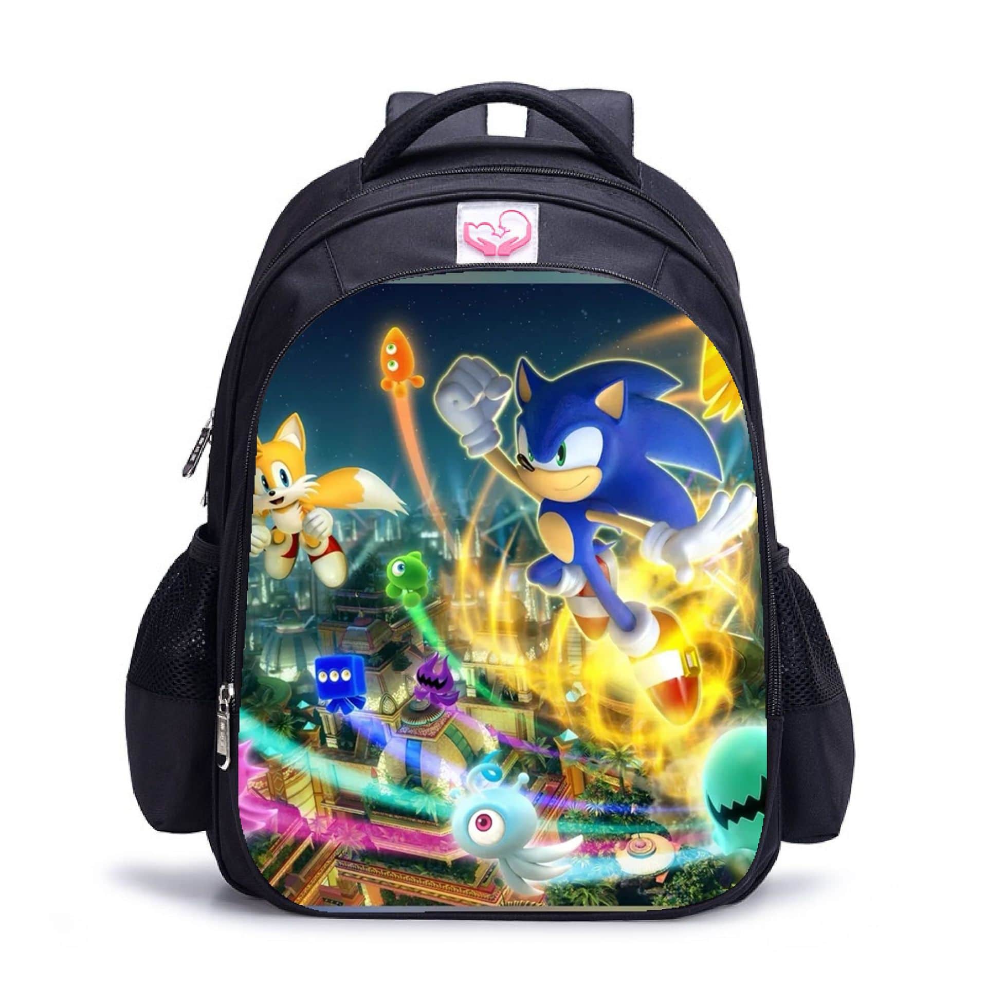Hedgehog double-layer backpack personalized school bag - Image 14