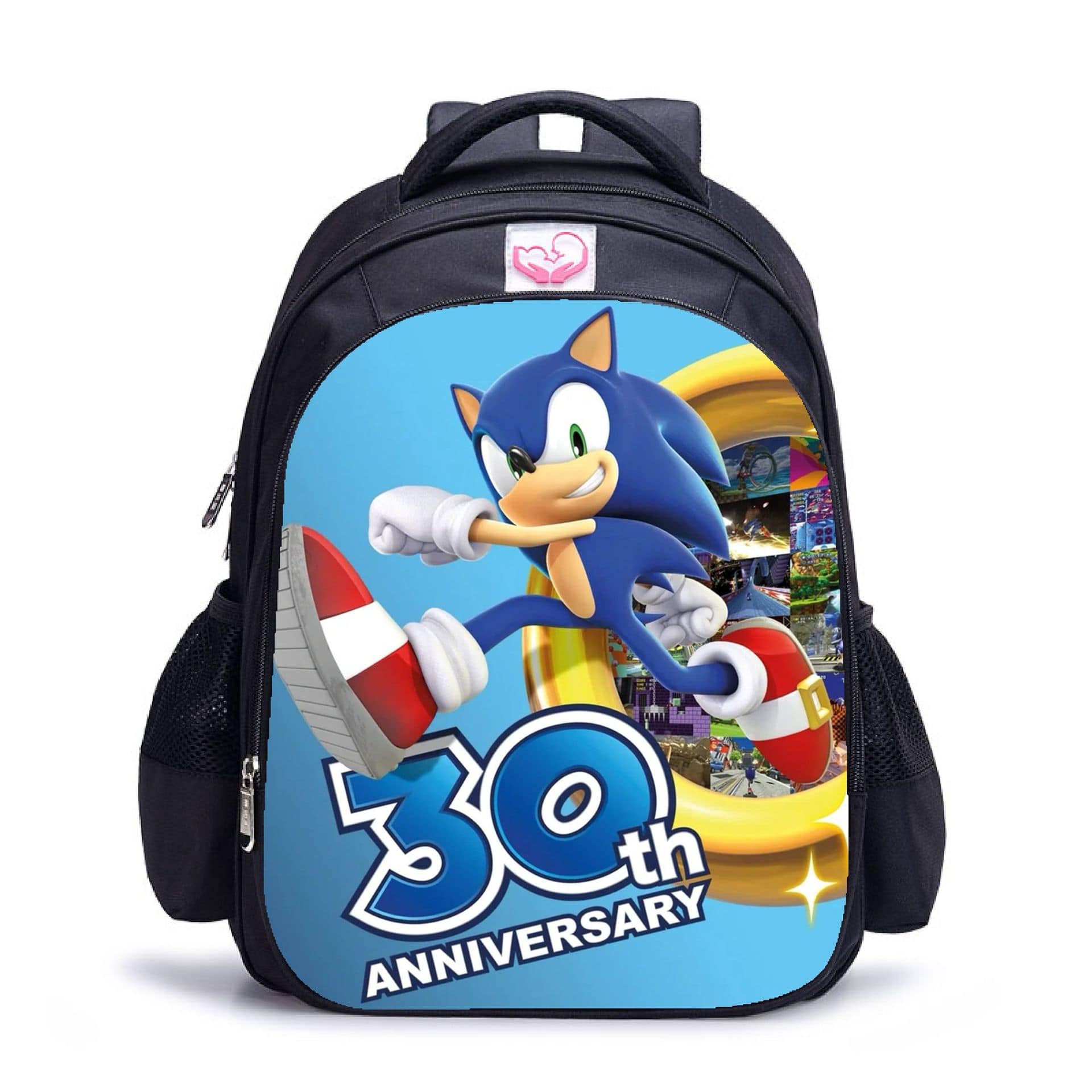 Hedgehog double-layer backpack personalized school bag - Image 15