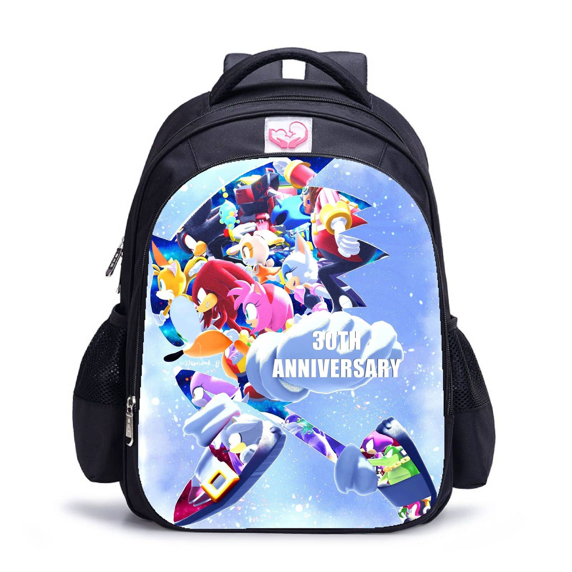 Hedgehog double-layer backpack personalized school bag - Image 3