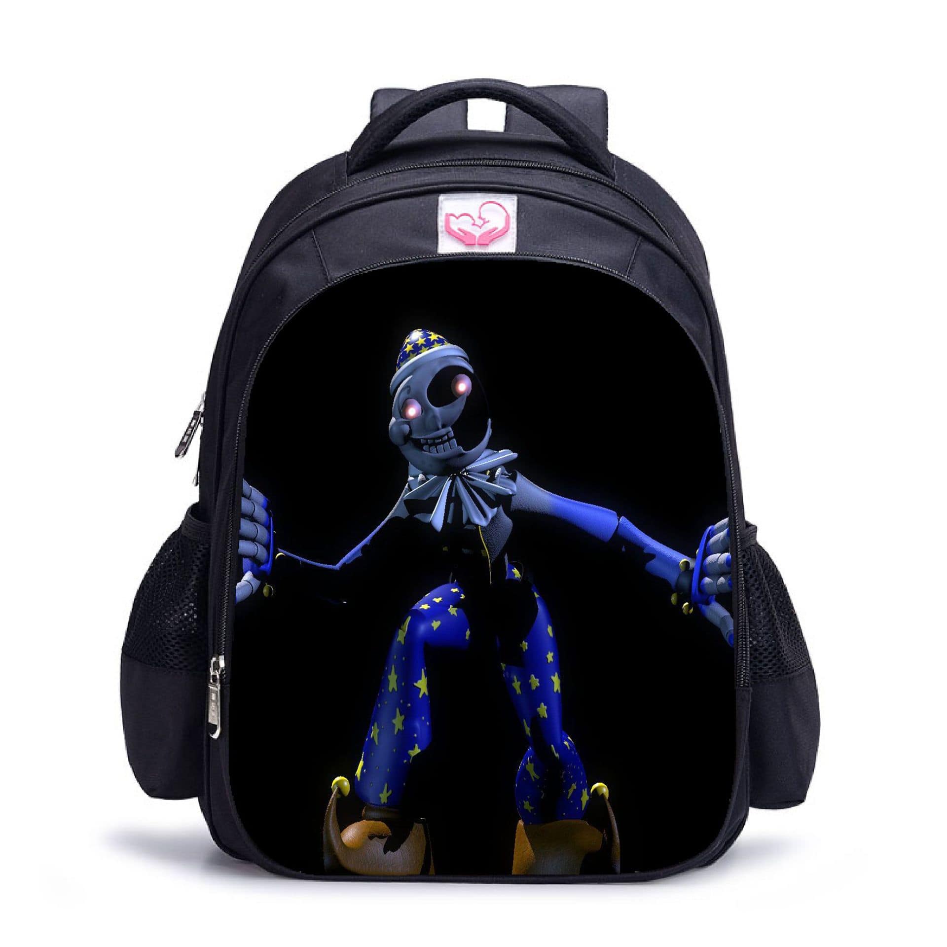 Sundrop and Moondrop double-layer backpack personalized school bag black - Image 14