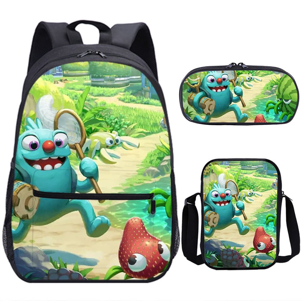 16 Inch Monsters University Backpack School Bag - giftcartoon