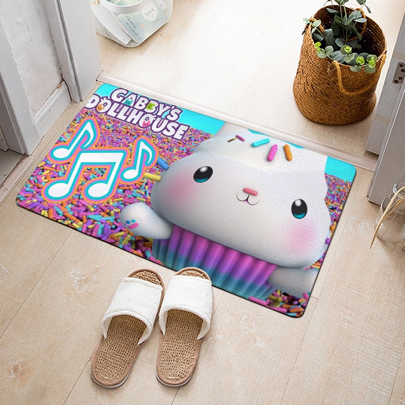 Gabby's Dollhouse Ultra Soft Indoor Modern Area Rugs Fluffy Living Room Carpets Suitable for Children Bedroom Gift