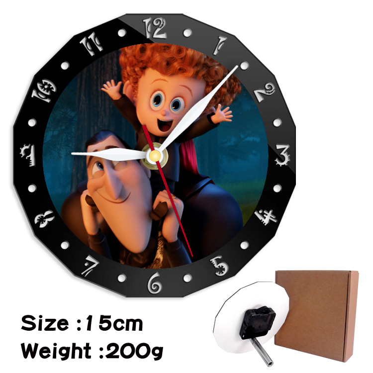 Hotel Transylvania alarm clock wall clock clock decorative clock wall clock 15cm - Image 4