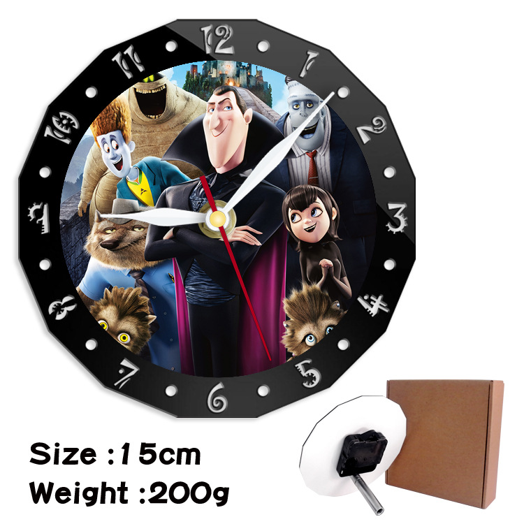 Hotel Transylvania alarm clock wall clock clock decorative clock wall clock 15cm - Image 5