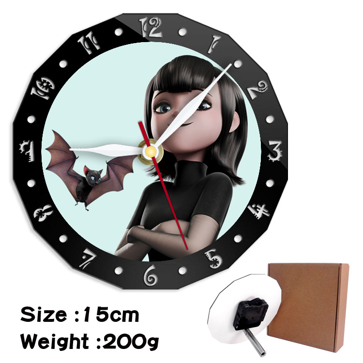 Hotel Transylvania alarm clock wall clock clock decorative clock wall clock 15cm - Image 6