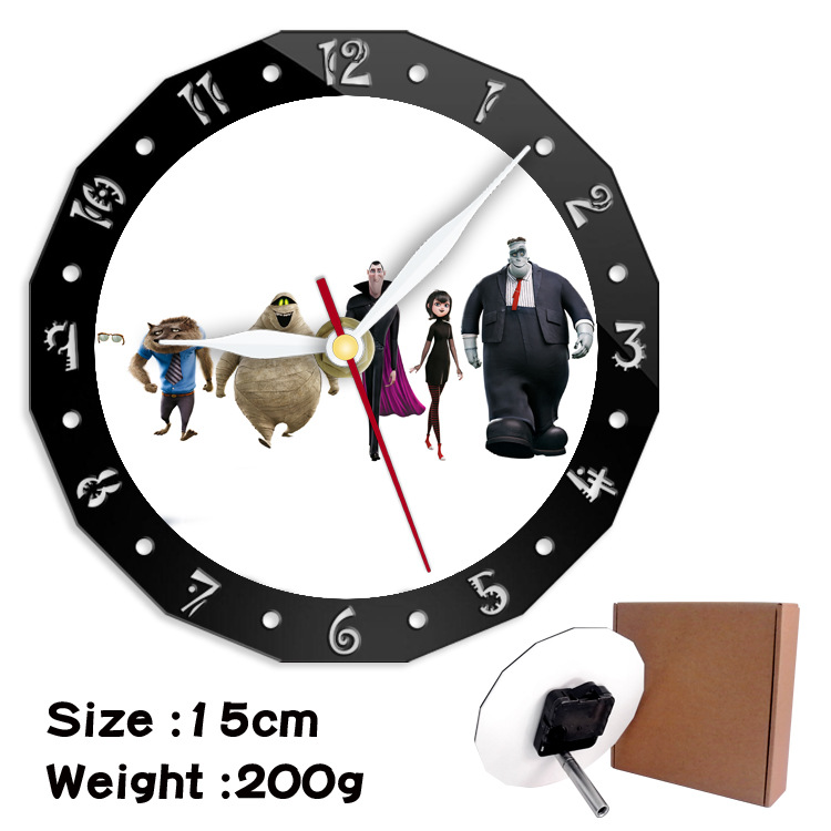 Hotel Transylvania alarm clock wall clock clock decorative clock wall clock 15cm - Image 7