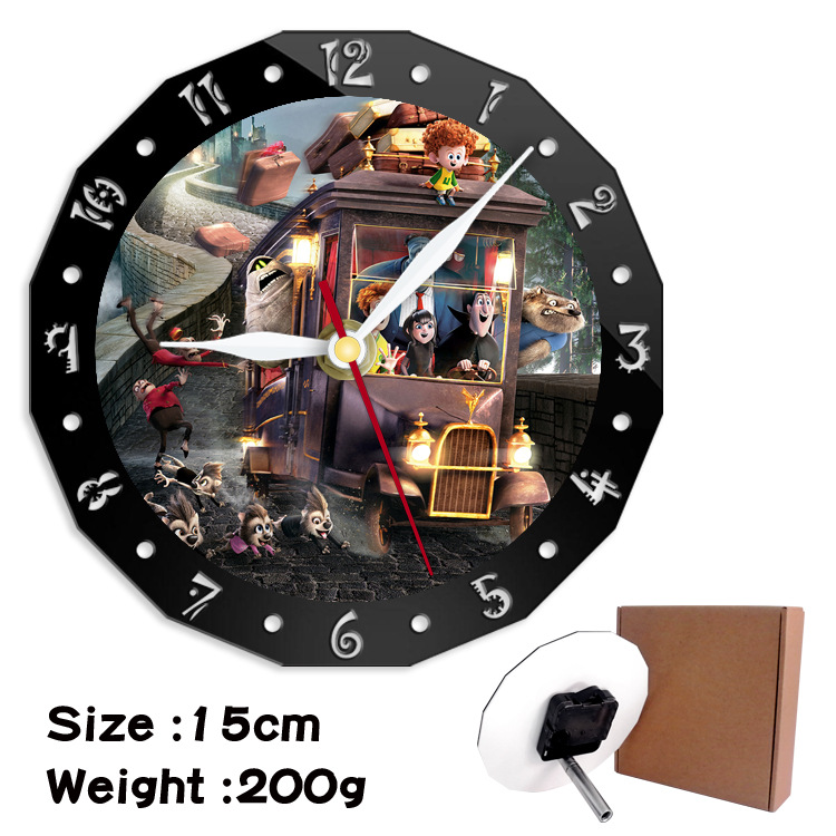 Hotel Transylvania alarm clock wall clock clock decorative clock wall clock 15cm - Image 9