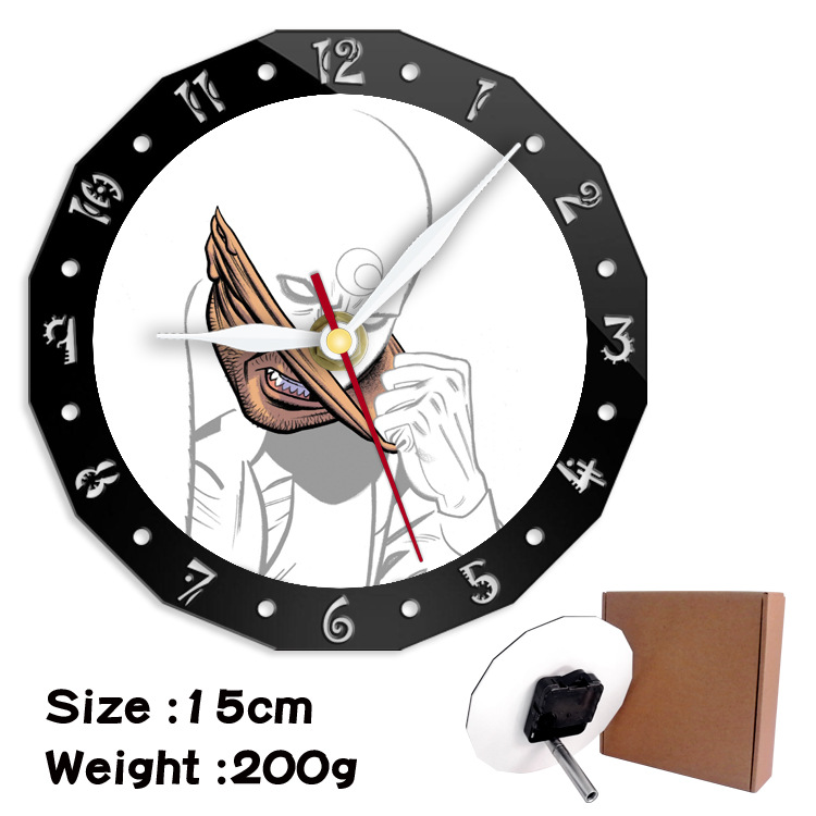Moon Knight alarm clock wall clock clock decorative clock wall clock 15cm - Image 6