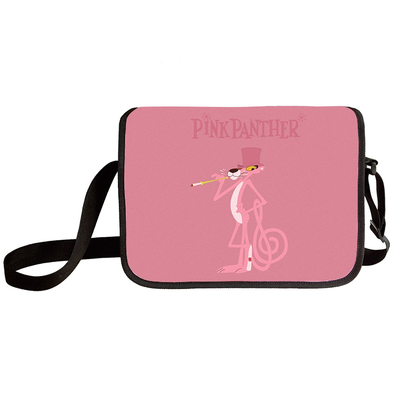 Pink Panther shoulder bag primary and middle school students messenger bag children's make-up bag - Image 16