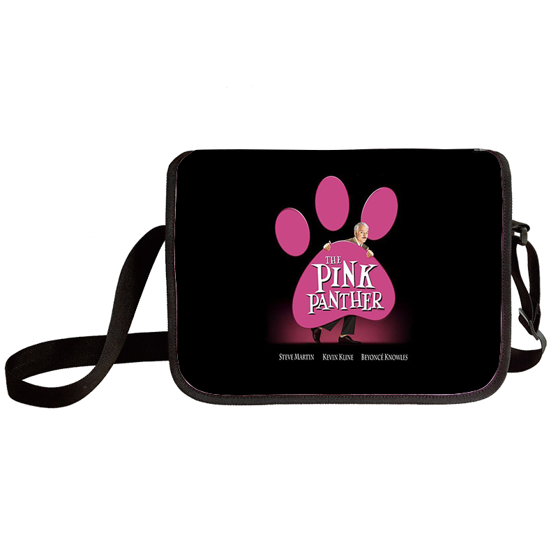 Pink Panther shoulder bag primary and middle school students messenger bag children's make-up bag - Image 5