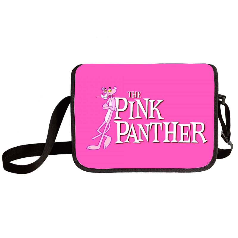 Pink Panther shoulder bag primary and middle school students messenger bag children's make-up bag - Image 24