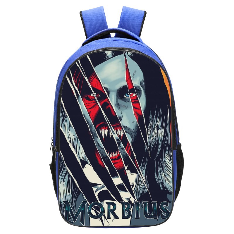Morbius Backpack School Bag Blue - Image 3
