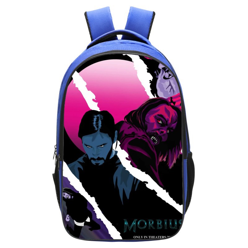 Morbius Backpack School Bag Blue - Image 4