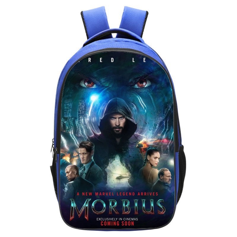 Morbius Backpack School Bag Blue - Image 6