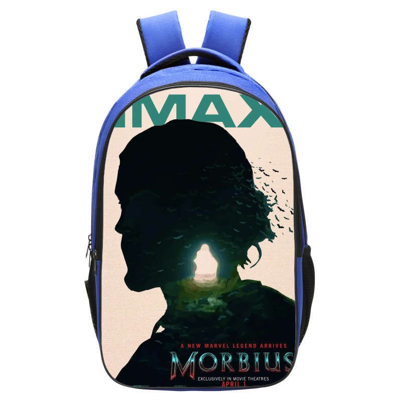 Morbius Backpack School Bag Blue - Image 7