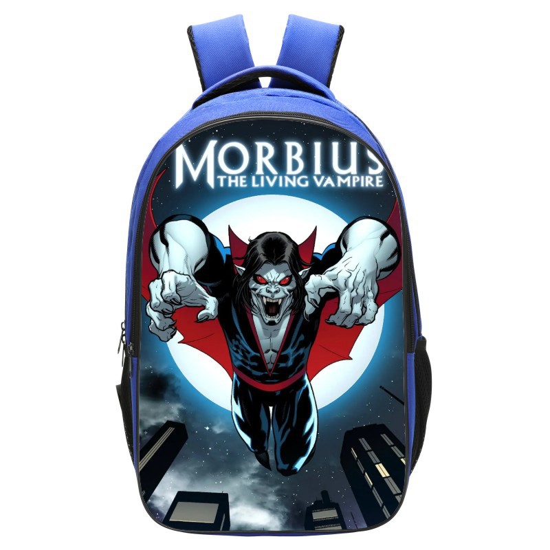 Morbius Backpack School Bag Blue - Image 9