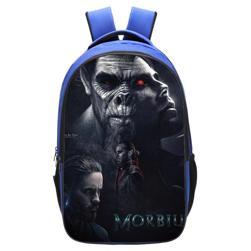 Morbius Backpack School Bag Blue - Image 11