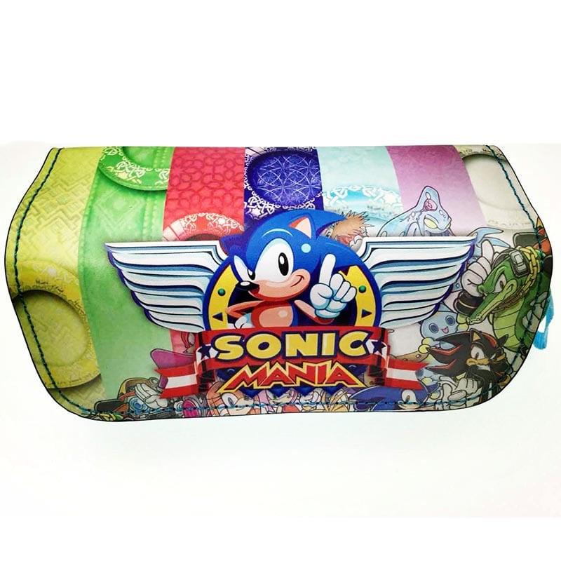 Hedgehog double zipper pencil case student general large capacity study stationery box - Image 2