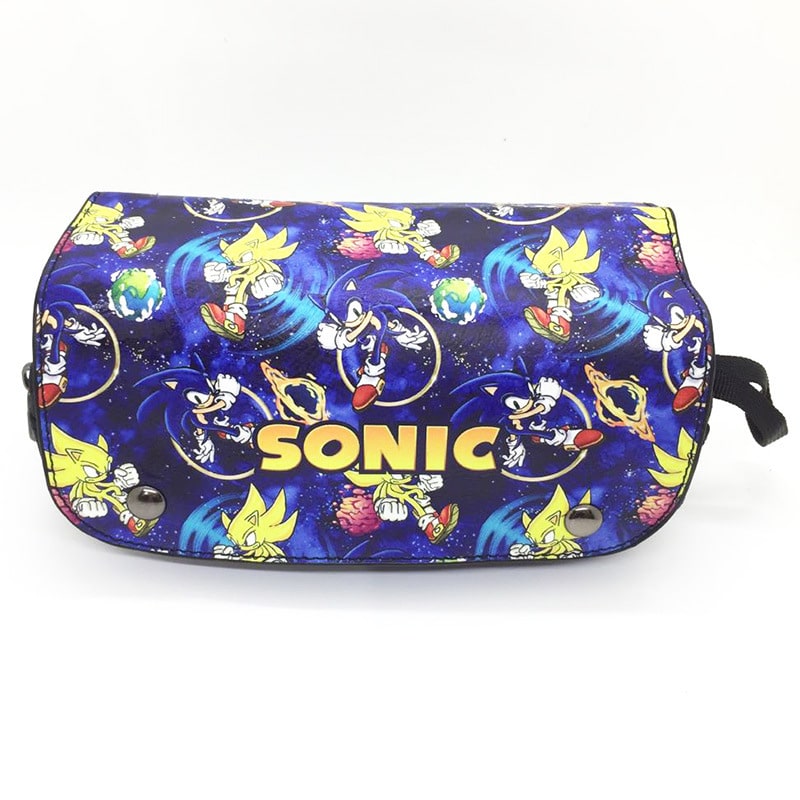 Hedgehog double zipper pencil case student general large capacity study stationery box - Image 6