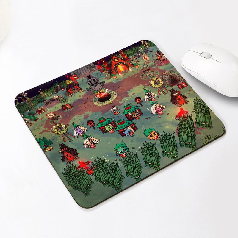 Cult of the Lamb Cartoon Mouse Pad Gift - Image 7