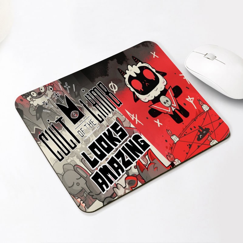Cult of the Lamb Cartoon Mouse Pad Gift - Image 16