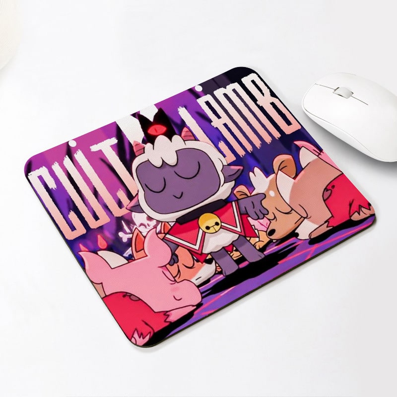 Cult of the Lamb Cartoon Mouse Pad Gift - Image 18