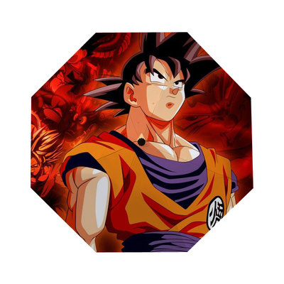 Dragon Ball Foldable Umbrella For Sunny Rainy Anti-UV Umbrella - Image 4