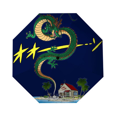 Dragon Ball Foldable Umbrella For Sunny Rainy Anti-UV Umbrella - Image 14