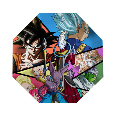 Dragon Ball Foldable Umbrella For Sunny Rainy Anti-UV Umbrella - Image 19