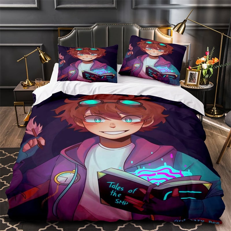 KarlJacobs Comfortable Bedding Three-Piece Soft and Breathable Duvet Cover - Image 4