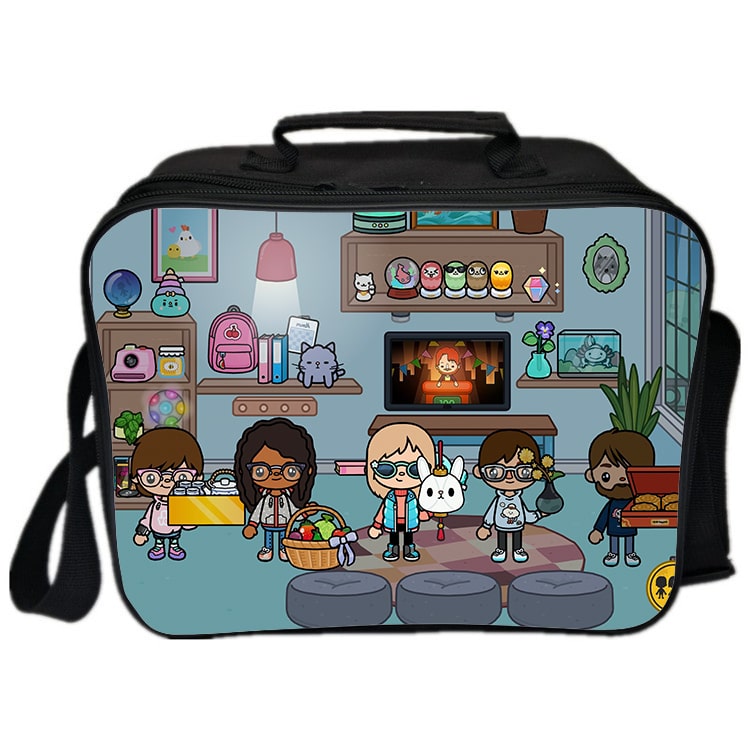 Toca Life World Cooler Bag Insulation Bag Students School Food Storage Box - Image 13