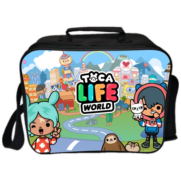 Toca Life World Cooler Bag Insulation Bag Students School Food Storage Box - Image 14