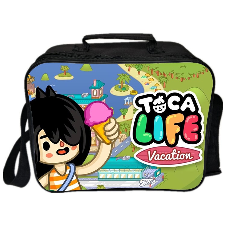 Toca Life World Cooler Bag Insulation Bag Students School Food Storage Box - Image 15