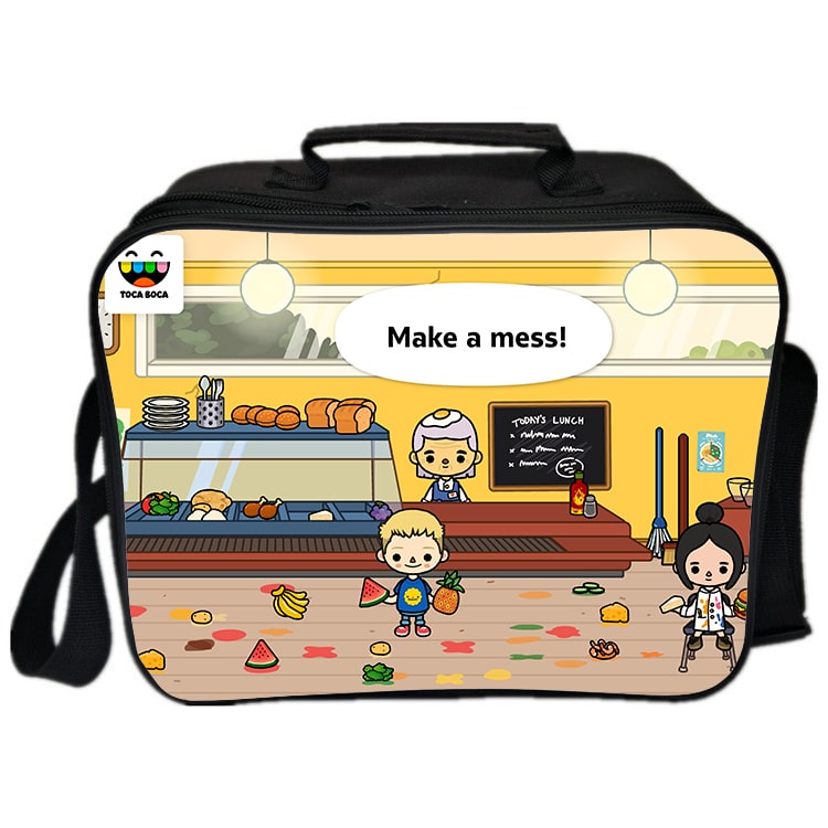 Toca Life World Cooler Bag Insulation Bag Students School Food Storage Box - Image 17