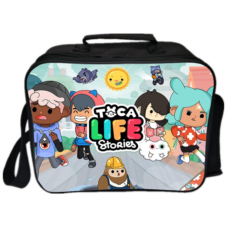 Toca Life World Cooler Bag Insulation Bag Students School Food Storage Box - Image 18