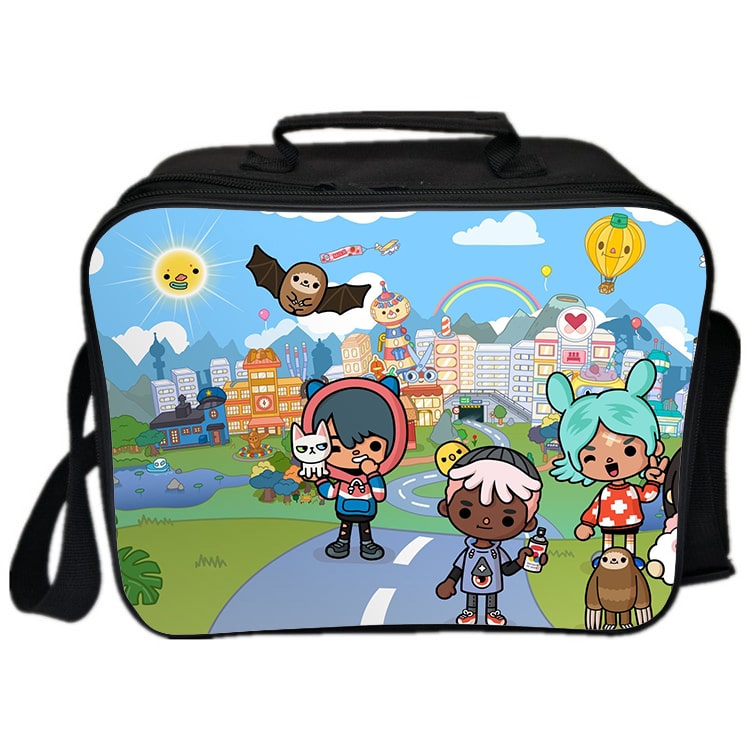 Toca Life World Cooler Bag Insulation Bag Students School Food Storage Box - Image 19