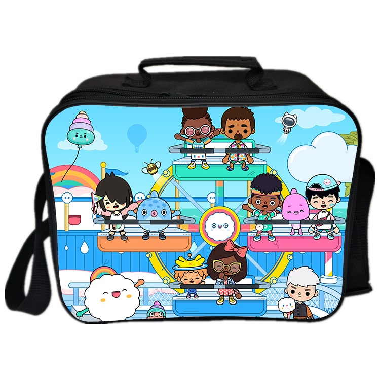 Toca Life World Cooler Bag Insulation Bag Students School Food Storage Box - Image 23