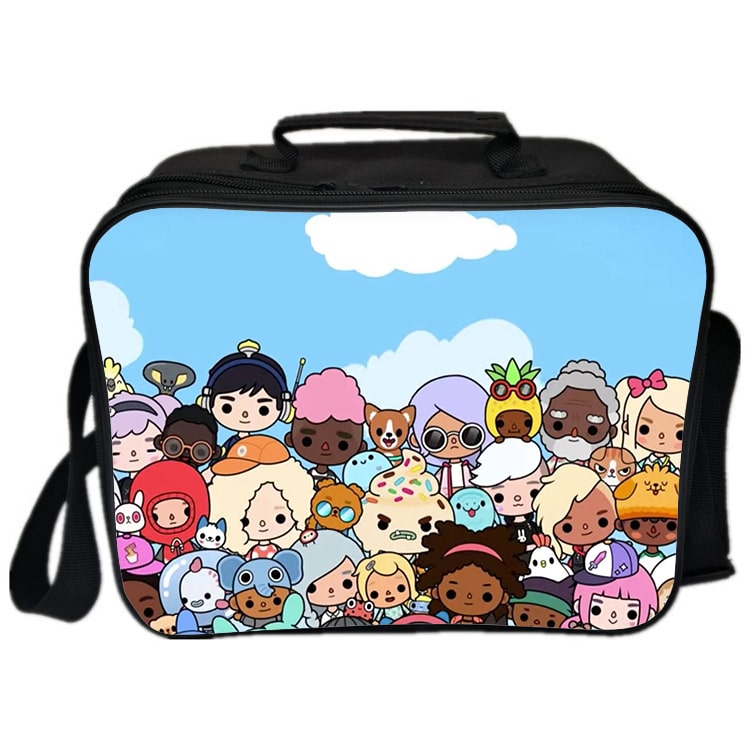 Toca Life World Cooler Bag Insulation Bag Students School Food Storage Box - Image 25