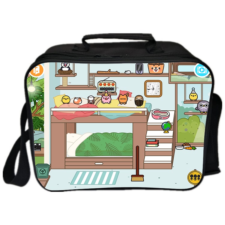Toca Life World Cooler Bag Insulation Bag Students School Food Storage Box - Image 29
