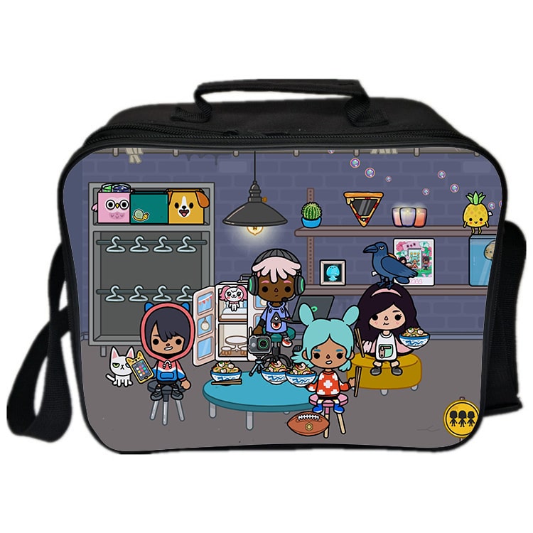 Toca Life World Cooler Bag Insulation Bag Students School Food Storage Box - Image 2